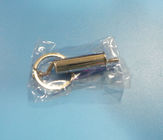 Supporto in lega di zinco/d'ottone dei portachiavi a anello di Keychains di chiave dell'automobile del tubo di scarico