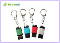 Mini bastoni freschi verdi di USB di torsione promozionali con il trasferimento di file