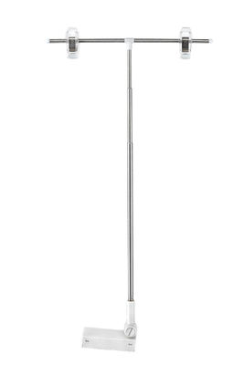 Supporti magnetici del segno di schiocco del metallo 200mm Palo con le clip bifilari per il manifesto
