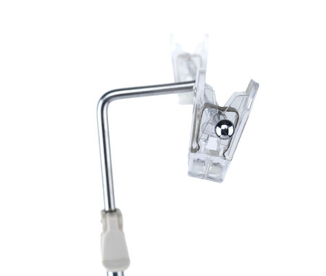 Supporti magnetici del segno di POP 300mm Palo per il supermercato, clip di plastica
