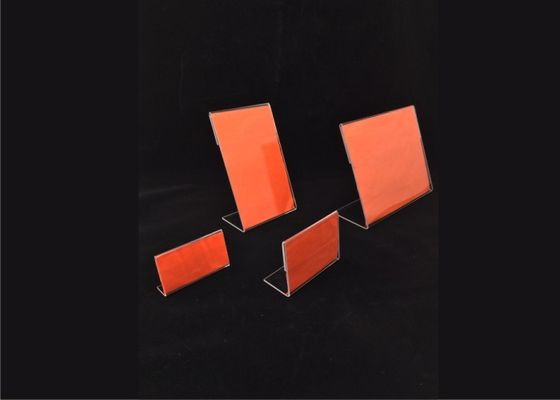 Chiaro supporto acrilico d'attaccatura del segno, supporto fissato al muro del segno del plexiglass