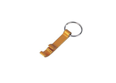 Filo di acciaio e portachiavi a anello delle apribottiglie dell'alluminio, Keychains promozionale 30569
