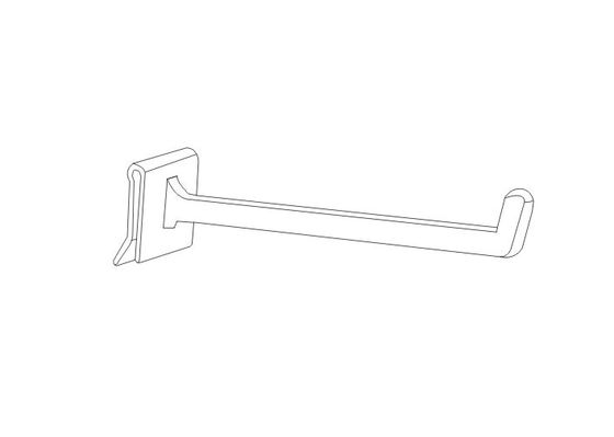 i prodotti pp bianchi d'attaccatura netti di acquisto, del supermercato e del deposito al minuto visualizzano i ganci 31087,31088,31089,31090