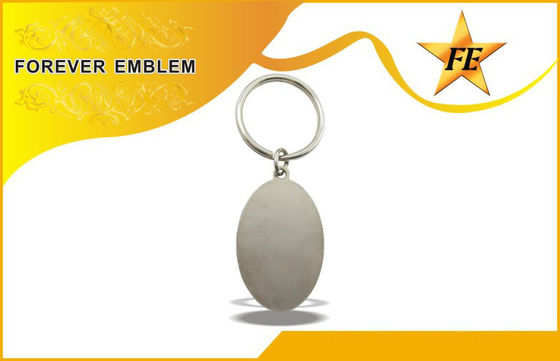 Metallo libero di placcatura del nichel a basso tenore di piombo promozionale di Keychains dei regali di affari