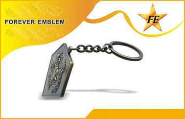 Il cadmio basso Keychains promozionale in lega di zinco/anello portachiavi con progetta