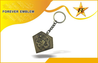 Il cadmio basso Keychains promozionale in lega di zinco/anello portachiavi con progetta