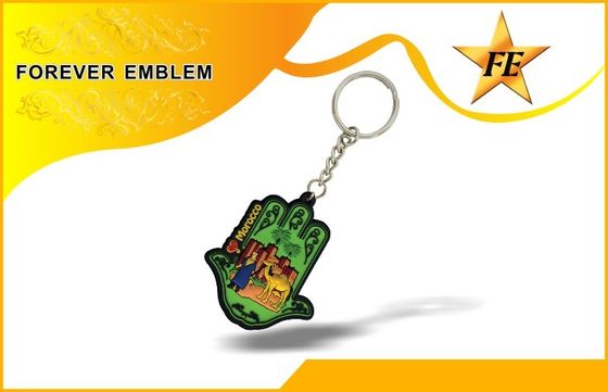 Il PVC molle ecologico 3D progetta Keychains per il cliente promozionale