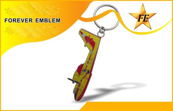 Metallo su ordinazione stampato bronzo Keychains promozionale con doratura