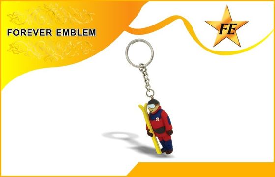3D pieni Keychains promozionale con progettano con la norma EN71