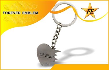 Metallo molle Keychains promozionale dello smalto in lega di zinco per scopo promozionale