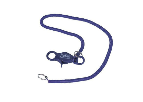 cavo a spirale pp di 650mm e supporto dei portachiavi a anello del PVC, Keychains promozionale 30587