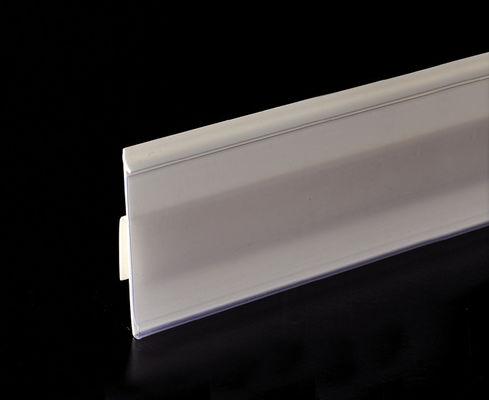 Il riciclaggio dei dati dello scaffale del PVC del supermercato spoglia i supporti dei prezzi 32mm/39mm