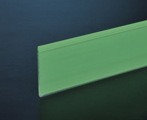 Strisce riciclate di dati dello scaffale del PVC