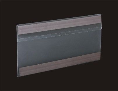 Il supporto di etichetta di plastica del supermercato/ha espulso banda magnetica di HolderWith 2pcs