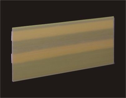 Striscia di plastica espelsa di dati dello scaffale dei supporti di plastica dell'etichetta con il nastro adesivo
