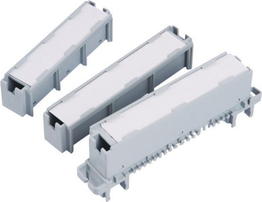 Supporto di etichetta provvisto di cardini facile e conveniente del modulo per la plastica del modulo di sconnessione di LSA 10pair