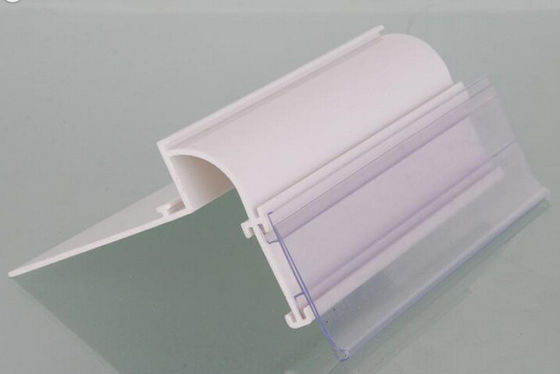 Striscia espelsa trasparente di dati del PVC del supermercato/deposito di forme della plastica