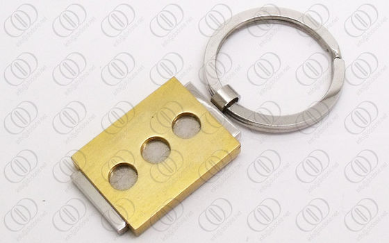 Oro Keychain, catena chiave di Rosa di modo dell'oro dell'acciaio inossidabile