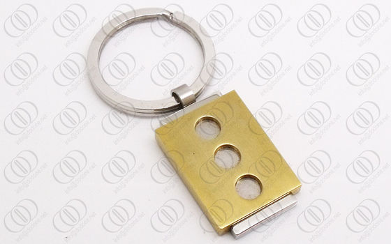 Oro Keychain, catena chiave di Rosa di modo dell'oro dell'acciaio inossidabile