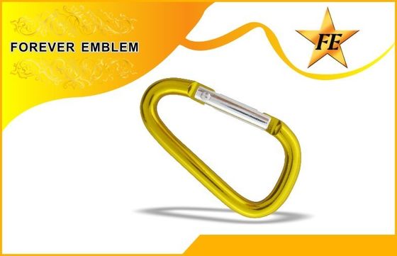 Raffreddi ed adatti il gancio di alluminio di Carabiner come regalo promozionale per le società
