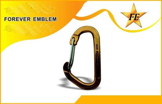 Raffreddi ed adatti il gancio di alluminio di Carabiner come regalo promozionale per le società