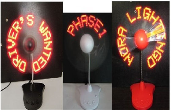 Fan incantante istantaneo di 110MM LED per la luce dei regali/LED di affari con il fan