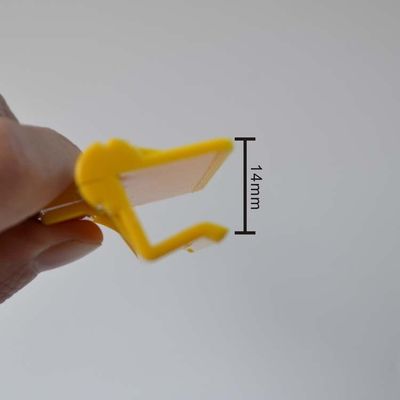 Clip di plastica del supporto del prezzo da pagare